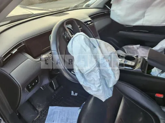 Photo 2 of 24: 2021 Hyundai Tucson, VIN KMHJE81BGMU015603 — Korean insurance auction