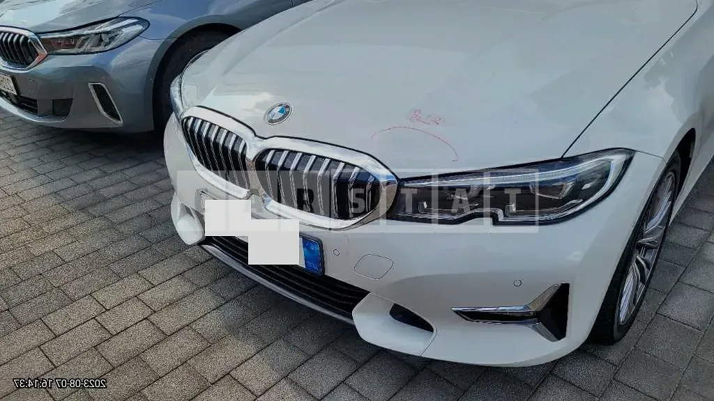 Photo 2 of 9: 2022 BMW 320i, VIN WBA5X5105NFL81438 — Korean insurance auction