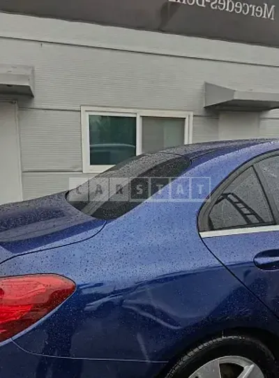 Photo 1 of 9: 2018 Mercedes-Benz C 200, VIN WDDWF4CB2JF741834 — Korean insurance auction