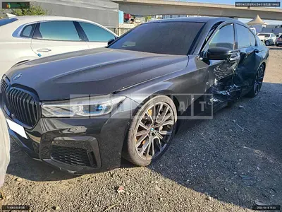 Photo 1 of 16: 2021 BMW 730Ld xDrive, VIN WBA7J4104MCG10361 — Korean insurance auction