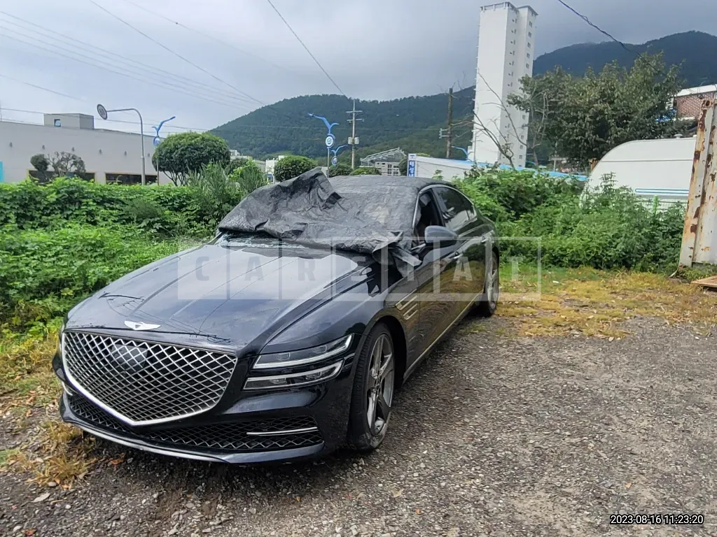 Photo 2 of 14: 2020 Genesis G80 3.5 — Korean insurance auction