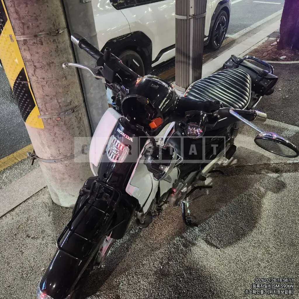 Photo 2 of 34: 2022 Honda (Two-Wheel) Supercurve — Korean insurance auction