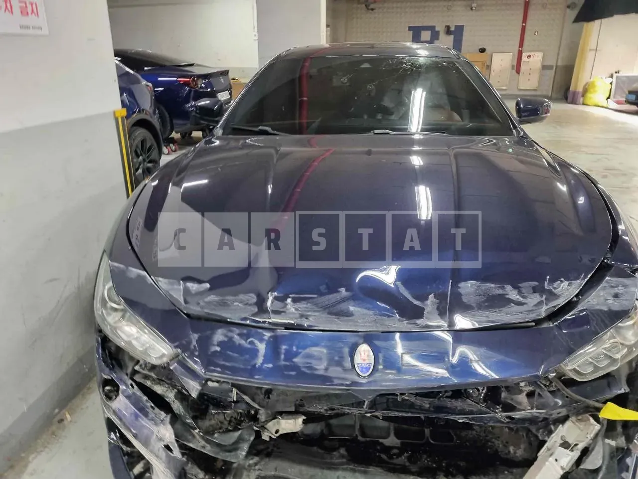 Photo 2 of 12: 2017 Maserati Ghibli S Q4, VIN ZAM57RTG0H1232517 — Korean insurance auction