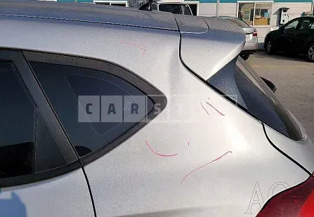 Photo 2 of 16: 2018 Hyundai Tucson, VIN KMHJ281ABJU542054 — Korean insurance auction