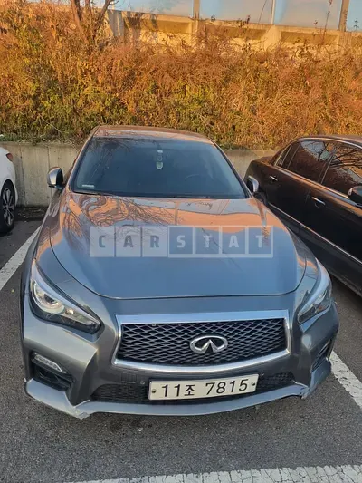 Photo 1 of 7: 2015 Infiniti Q50 2.2d, VIN JNKDV71E5FM531362 — Korean insurance auction