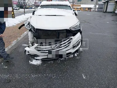 Photo 1 of 10: 2017 Hyundai Santa Fe DM 2.2 — Korean insurance auction