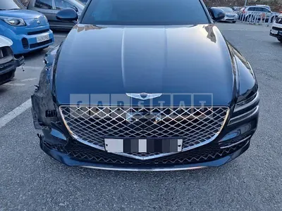 Photo 1 of 15: 2020 Genesis G80 3.5T, VIN KMTGC41DBMU054179 — Korean insurance auction