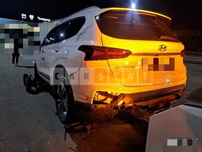 Photo 1 of 2: 2019 Hyundai Santa Fe TM — Korean insurance auction
