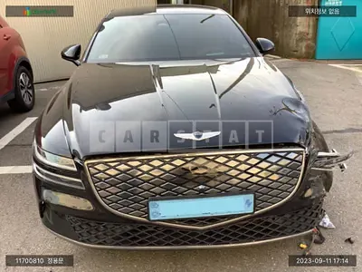 Photo 1 of 40: 2022 Genesis G80 EV, VIN KMTGE411PNU005374 — Korean insurance auction