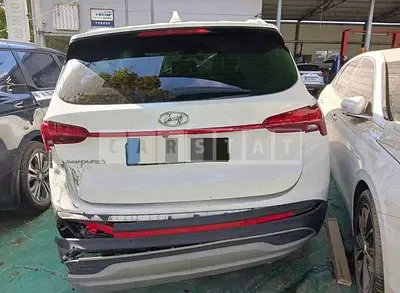 Photo 1 of 23: 2021 Hyundai Santa Fe TM, VIN KMHS281HGMU403793 — Korean insurance auction