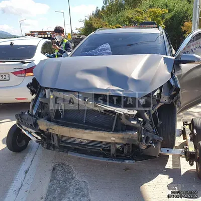 Photo 1 of 8: 2018 Hyundai Kona, VIN KMHK3816GJU001466 — Korean insurance auction