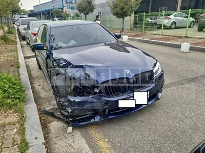 Photo 1 of 9: 2020 BMW 530i M Sport Package, VIN WBAJR5101LCD50729 — Korean insurance auction