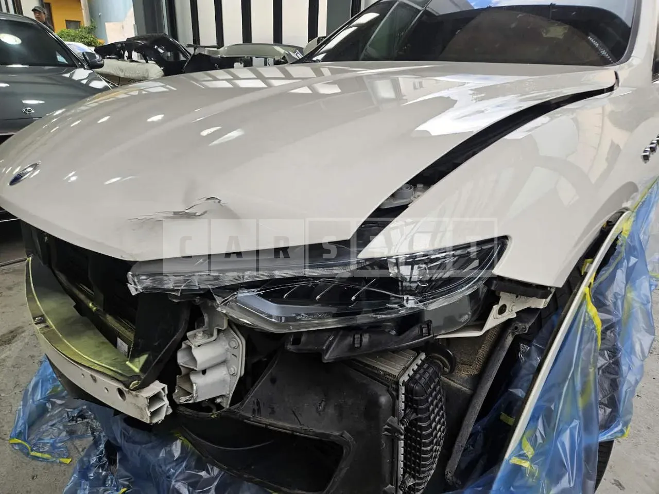 Photo 2 of 29: 2020 Maserati Levante, VIN ZN661XUG4LX365332 — Korean insurance auction