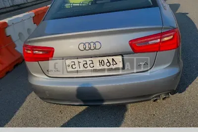 Photo 1 of 8: 2015 Audi A6 35 TDI, VIN WAUZZZ4GXFN040457 — Korean insurance auction