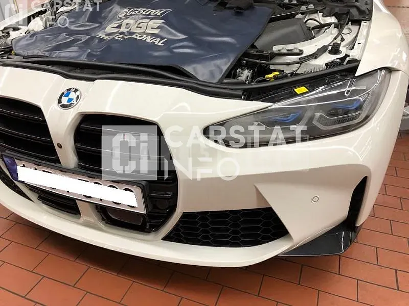 Photo 2 of 10: 2022 BMW M4 Competition, VIN WBS41AZ07NCH96237 — Korean insurance auction