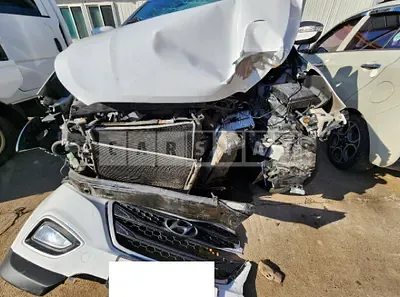 Photo 1 of 13: 2015 Hyundai Tucson, VIN KMHJT81VBFU041822 — Korean insurance auction