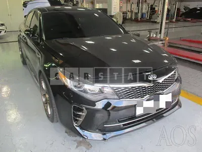Photo 1 of 52: 2017 Kia K5, VIN KNAGV412BJA224606 — Korean insurance auction