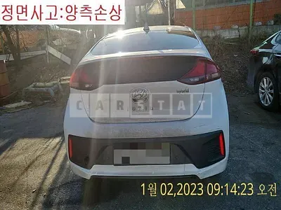 Photo 1 of 11: 2019 Hyundai IONIQ Hybrid, VIN KMHC851CGLU195826 — Korean insurance auction