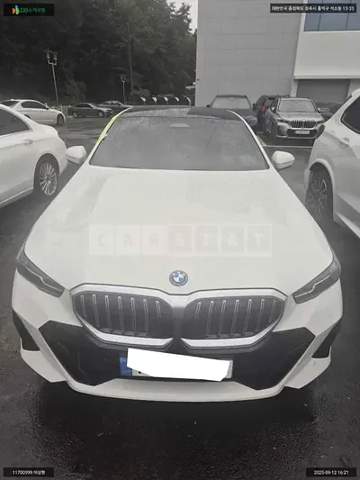 Photo 1 of 24: 2024 BMW 530e, VIN WBA71FJ05RCS94288 — Korean insurance auction