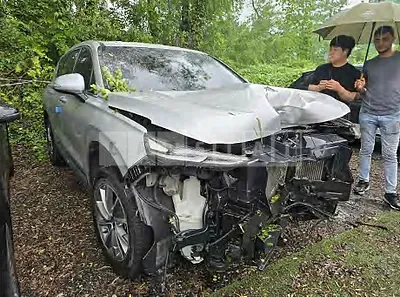 Photo 1 of 14: 2020 Hyundai Santa Fe — Korean insurance auction
