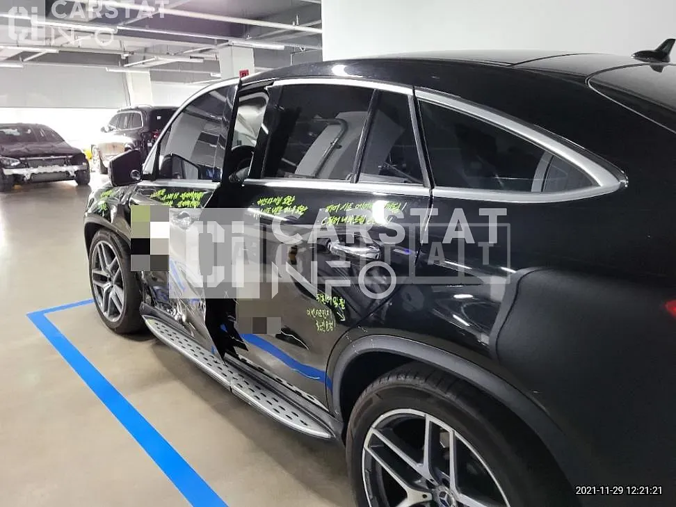Photo 2 of 23: 2018 Mercedes-Benz GLE350 d 4Matic Coupe, VIN WDCED2EB0JA109483 — Korean insurance auction