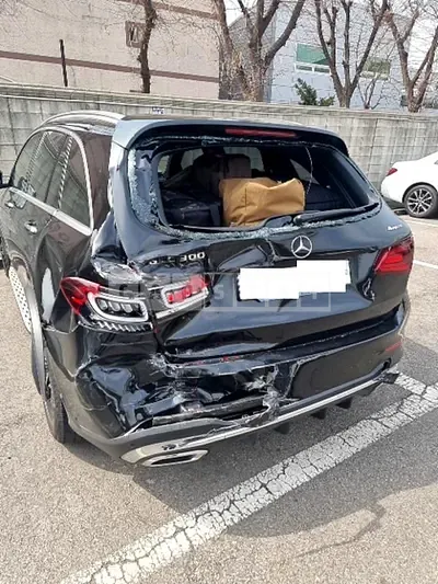 Photo 1 of 27: 2020 Mercedes-Benz GLC300 4Matic, VIN W1N0G8EB0LF783819 — Korean insurance auction