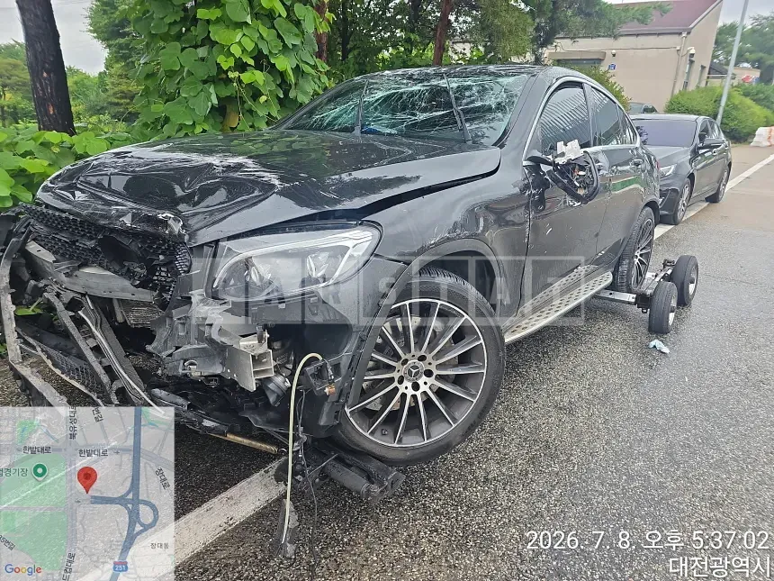 Photo 2 of 6: 2017 Mercedes-Benz GLC250 d 4Matic Coupe — Korean insurance auction