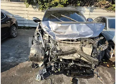 Photo 1 of 14: 2016 Hyundai Santa Fe — Korean insurance auction
