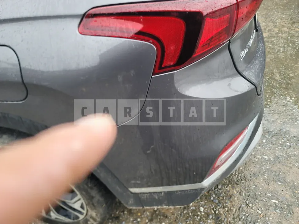 Photo 2 of 23: 2019 Hyundai Santa Fe TM 2.0, VIN KMHS381BBLU194073 — Korean insurance auction