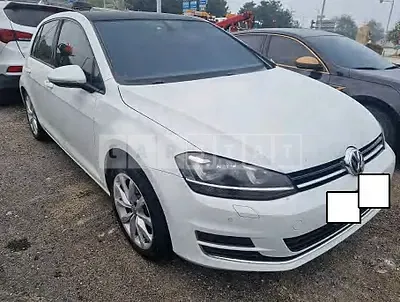 Photo 1 of 10: 2015 Volkswagen Golf 2.0 TDI BMT, VIN WVWZZZAUZFW228602 — Korean insurance auction