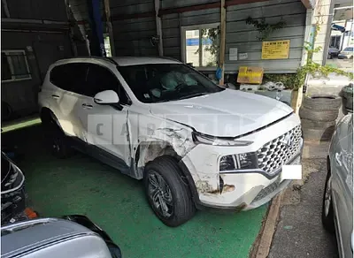 Photo 1 of 7: 2021 Hyundai Santa Fe — Korean insurance auction