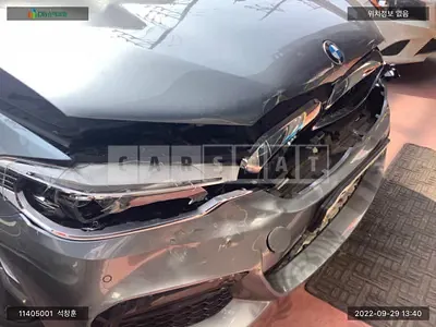 Photo 1 of 11: 2018 BMW 530i, VIN WBAJD3103JB255835 — Korean insurance auction