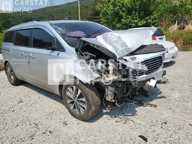 Photo 2 of 10: 2016 Kia Carnival, VIN KNAMB81ABHS293928 — Korean insurance auction