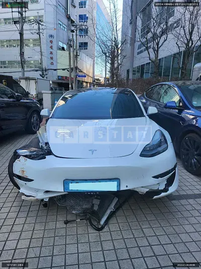 Photo 1 of 19: 2020 Tesla Model 3 Long Range, VIN 5YJ3E1EB0LF694824 — Korean insurance auction