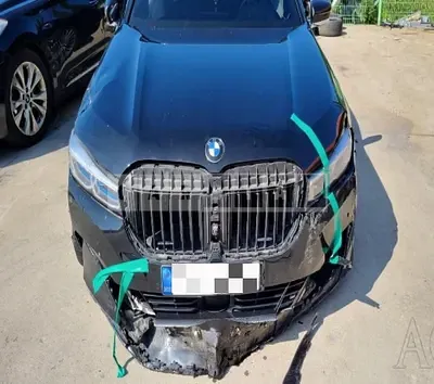 Photo 1 of 20: 2021 BMW 730Ld xDrive, VIN WBA7J4108MCF76151 — Korean insurance auction
