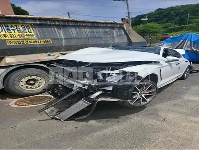 Photo 1 of 21: 2020 Genesis G70, VIN KMTG341ABLU069030 — Korean insurance auction