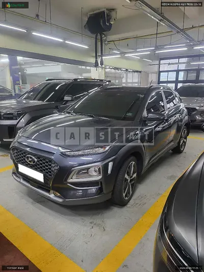 Photo 1 of 11: 2018 Hyundai Kona, VIN KMHK7815GKU280924 — Korean insurance auction