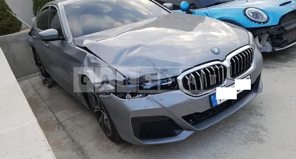 Photo 2 of 26: 2023 BMW 530e, VIN WBA51AG02PCL44840 — Korean insurance auction