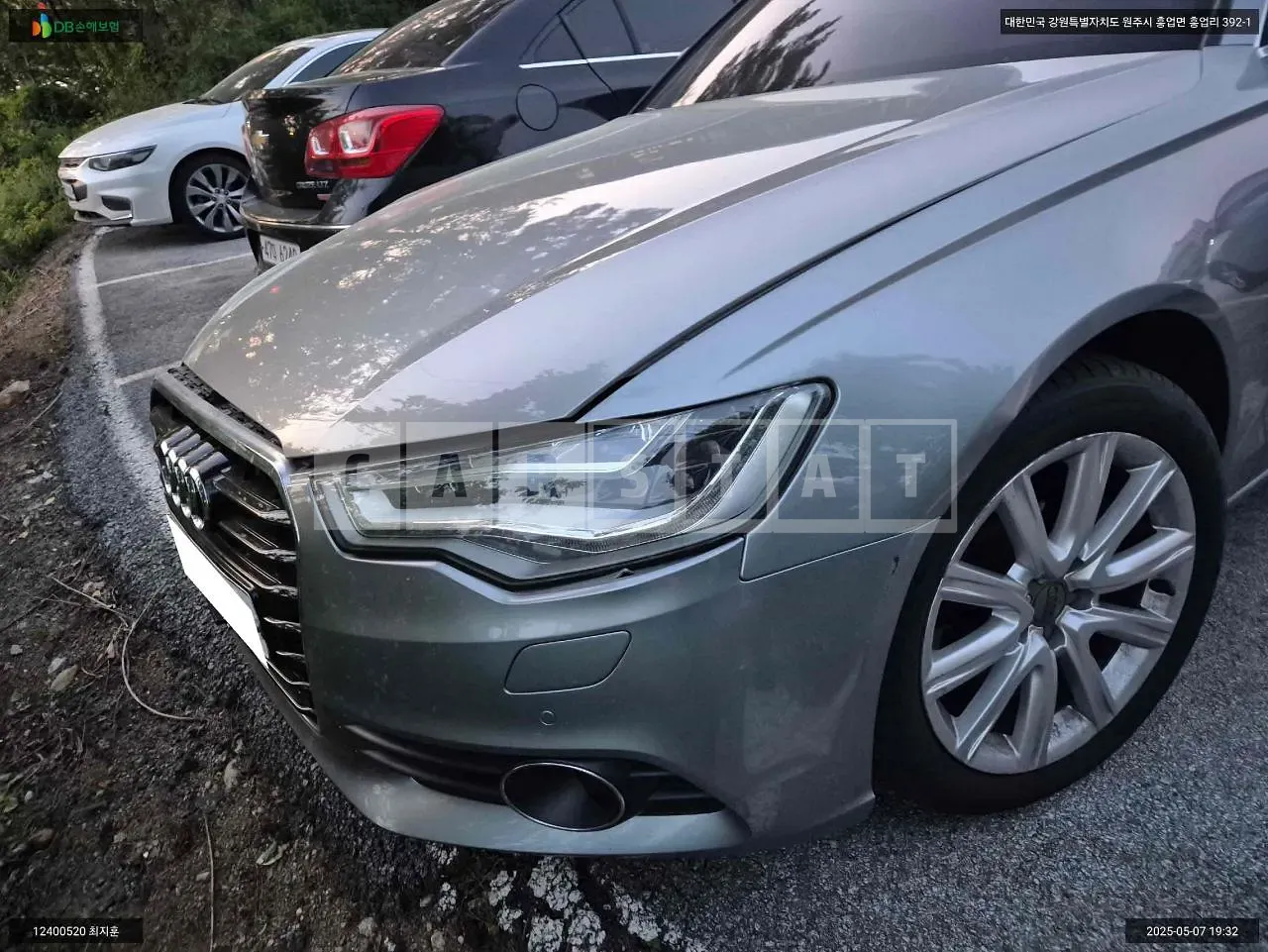 Photo 2 of 11: 2015 Audi A6 45 TDI quattro, VIN WAUZZZ4G6FN033442 — Korean insurance auction