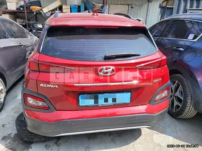 Photo 1 of 55: 2019 Hyundai Kona Electric, VIN KMHK381GFKU031758 — Korean insurance auction