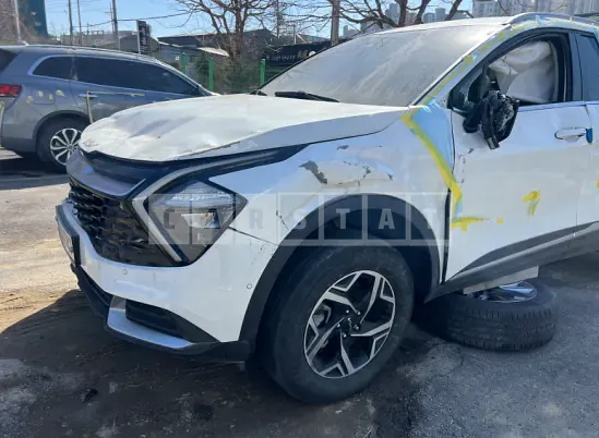 Photo 2 of 9: 2022 Kia Sportage — Korean insurance auction