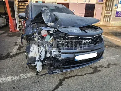 Photo 1 of 24: 2023 Kia Sorento, VIN KNARH81BGPA192280 — Korean insurance auction