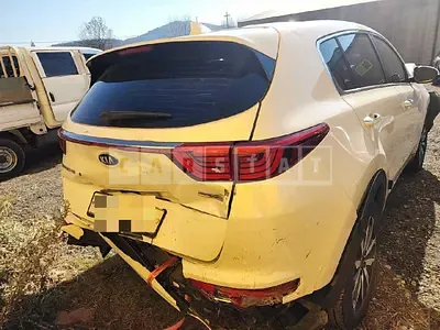 Photo 1 of 14: 2018 Kia Sportage 1.7, VIN KNAPN815GJK485637 — Korean insurance auction