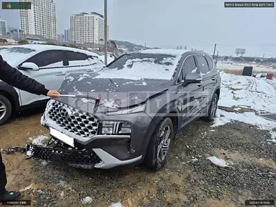 Photo 1 of 28: 2020 Hyundai Santa Fe, VIN KMHS281HGMU328995 — Korean insurance auction