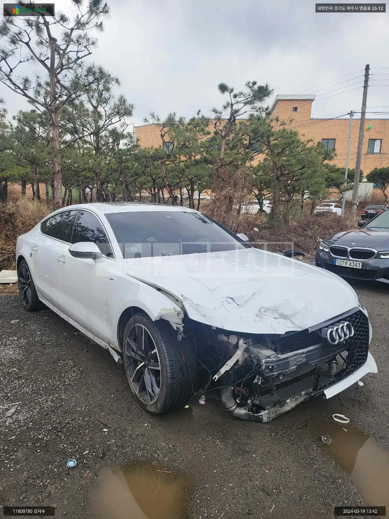 Photo 2 of 14: 2016 Audi A7 55 TDI quattro, VIN WAUZZZ4GXGN163645 — Korean insurance auction
