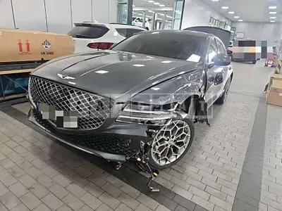 Photo 1 of 14: 2021 Genesis G80 AWD — Korean insurance auction