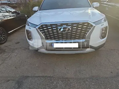 Photo 1 of 36: 2021 Hyundai Palisade, VIN KMHR381ABMU285815 — Korean insurance auction