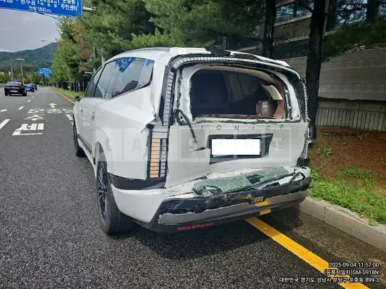 Photo 2 of 9: 2025 Hyundai IONIQ 9 (IONIQ 9) — Korean insurance auction