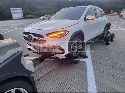 Photo 1 of 7: 2022 Mercedes-Benz CLA250 4Matic, VIN W1N4N4HB5NJ350945 — Korean insurance auction