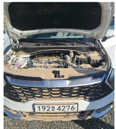 Photo 1 of 5: 2022 Kia Sportage, VIN KNAPT81BGNK083914 — Korean insurance auction